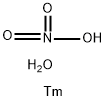Thulium(III) nitrate hydrate, REacton|r, 99.99% (REO) 化学構造式