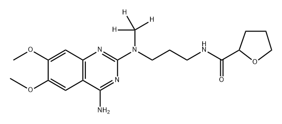 Alfuzosin-d3, 1006724-55-5, 结构式