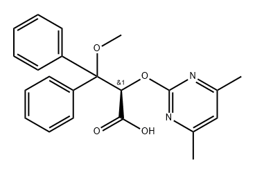 (R)-AMbrisentan Struktur