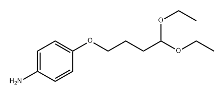 Butyraldehyde, 4-(p-aminophenoxy)-, diethyl acetal (6CI)|