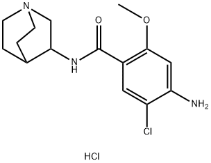 查可必利盐酸盐, 101303-98-4, 结构式