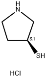 (3S)-吡咯烷-3-硫醇盐酸盐, 101394-37-0, 结构式