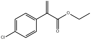 苯乙酸,4-氯-Α-亚甲基-乙酯 结构式