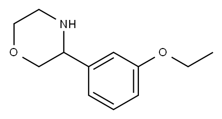 1017481-35-4 3-(3-ethoxyphenyl)morpholine