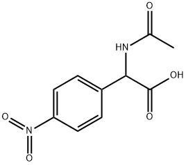 N-AC-RS-4-硝基苯甘氨酸,101758-46-7,结构式