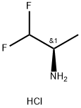 (R)-1,1-二氟丙烷-2-胺盐酸盐, 1018434-72-4, 结构式