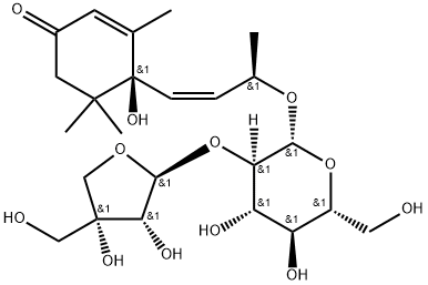 7Z-TRIFOSTIGMANOSIDE I, 1018898-17-3, 结构式