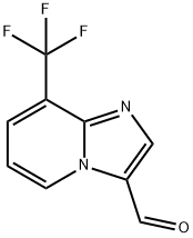 8-(trifluoromethyl)imidazo[1,2-a]pyridine-3-carbaldehyde,1019020-60-0,结构式