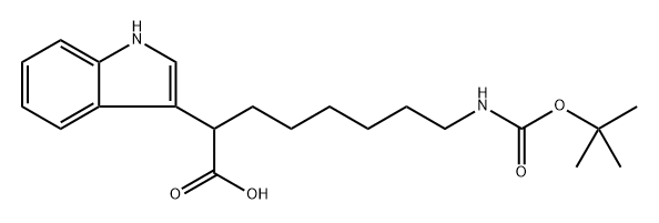 1020201-82-4 1H-Indole-3-acetic acid, α-[6-[[(1,1-dimethylethoxy)carbonyl]amino]hexyl]-