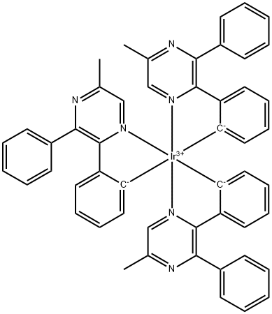 Ir(MPPZ)3 Struktur
