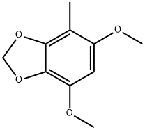 5,7-Dimethoxy-4-methyl-1,3-benzodioxole 结构式