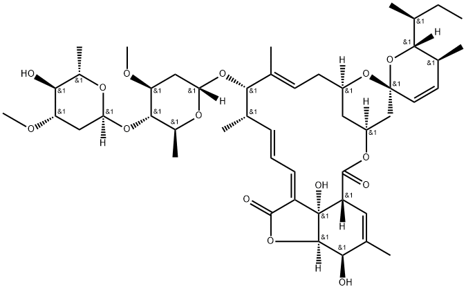8a-oxo-avermectin B1a, 102190-68-1, 结构式