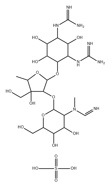 STREPOMYCIN, FORMIMIDOYLDIHYDRO, SESQUISULFATE SALT Struktur