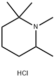 Piperidine, 1,2,2,6-tetramethyl-, hydrochloride (1:1) Struktur