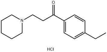 1-(4-Ethylphenyl)-3-(piperidin-1-yl)propan-1-one hydrochloride Structure