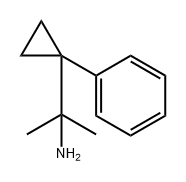 2-(1-苯基环丙基)丙-2-胺 结构式