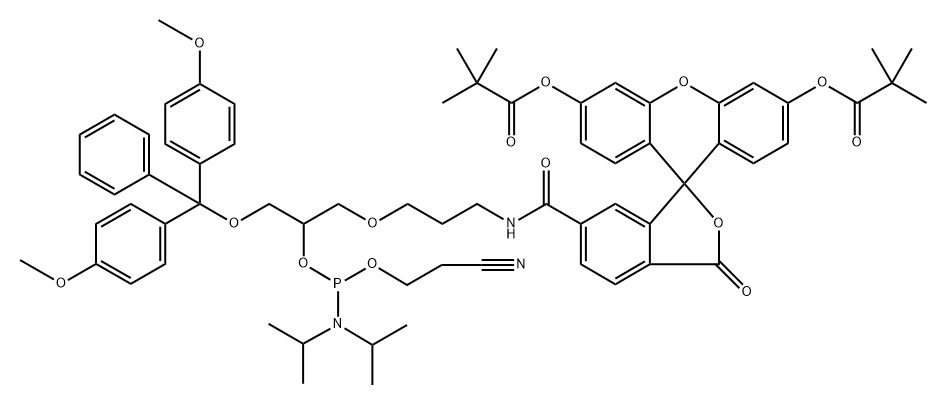 荧光素 II CEP, 1027512-13-5, 结构式