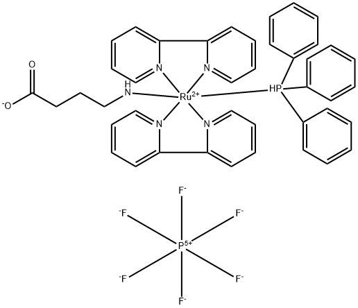 (bis(2,2'-Bipyridine-N,N')triphenylphosphine)-4-aminobutyricacidrutheniumhexafluorophosphatecomplex|化合物 T23277
