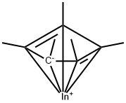 PENTAMETHYLCYCLOPENTADIENYLINDIUM (I), ELEC. GR. (99.999%-IN) PURATREM Structure