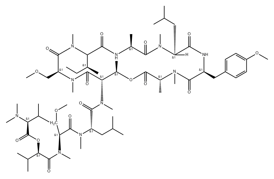 Coibamide A,1029227-48-2,结构式