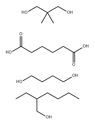 Hexanedioic acid, polymer with 1,4-butanediol and 2,2-dimethyl-1,3-propanediol, 2-ethylhexyl ester|