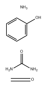 Urea, polymers with formaldehyde, phenol and sulfonated methylated phenol, ammonium salts Struktur