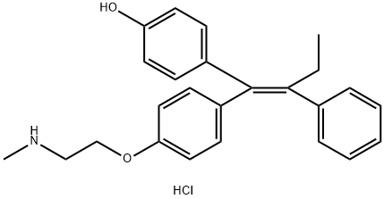 Z-因多昔芬盐酸盐,1032008-74-4,结构式