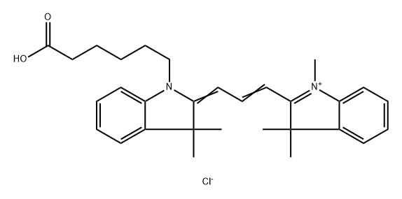 Cyanine3 carboxylic acid Structure