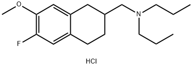 103347-13-3 2-Naphthalenemethanamine, 6-fluoro-1,2,3,4-tetrahydro-7-methoxy-N,N-dipropyl-, hydrochloride (1:1)
