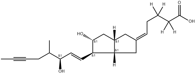 Iloprost-d4 (Major) Structure