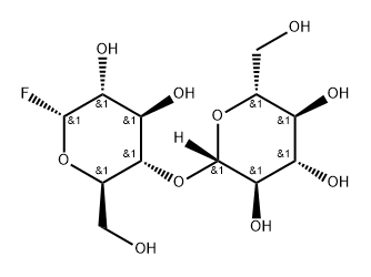 4-O-BETA-D-吡喃葡萄糖基-ALPHA-D-吡喃葡萄糖基氟化物, 103531-01-7, 结构式