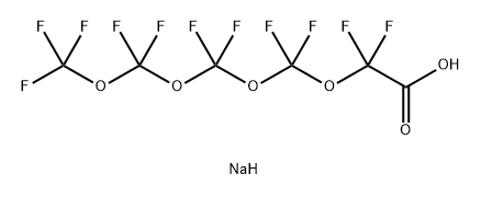 SODIUM UNDECAFLUORO-2,4,6,8-TETRAOXADECAN-10-OATE,1035377-21-9,结构式