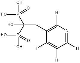 Risedronic acid D4 Structure