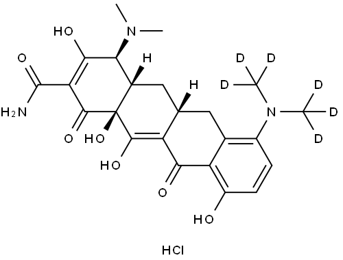 2H6]-Minocycline hydrochloride salt|2H6]-米诺环素盐酸盐