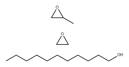 undecanol, ethoxylated, propoxylated Struktur