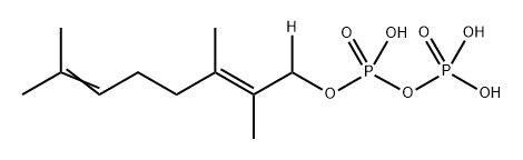 Diphosphoric acid, P-[(2E)-2,3,7-trimethyl-2,6-octadien-1-yl-1-t] ester