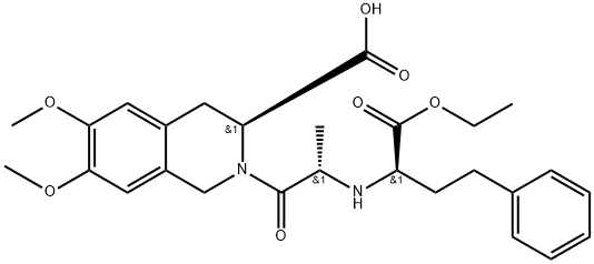 [3S-[2[R*(S*)]],3S*]-2-[2-[[l- (Ethoxycarbonyl)-3-phenylpropyl] aMino]-l-oxopropyl]-1,2,3,4-tetrahydro-6,7-diMethoxy-3-isoquinolinecarboxylic Acid|莫昔普利杂质1