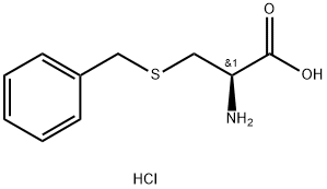 benzylcysteine hydrochloride 结构式