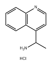 1-quinolin-4-ylethanamine dihydrochloride 结构式