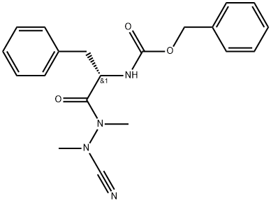 L-Phenylalanine, N''-[(phenylmethoxy)carbonyl]-, 2-cyano-1,2-dimethylhydrazide|化合物 Gü1303