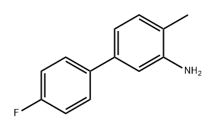4'-Fluoro-4-methyl-[1,1'-biphenyl]-3-amine 结构式