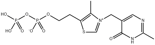 Oxythiamine diphosphate, 10497-04-8, 结构式