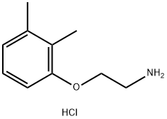 2-(2,3-二甲基苯氧基)乙烷-1-胺盐酸盐, 1051368-99-0, 结构式