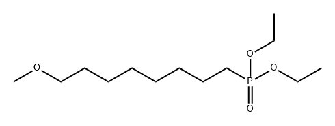 甲基-一聚乙二醇-C6-膦酸乙酯, 1052137-28-6, 结构式