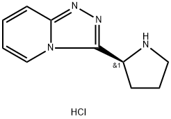 (2S)-2-{[1,2,4]triazolo[4,3-a]pyridin-3-yl}pyrrolidine dihydrochloride,1052540-27-8,结构式