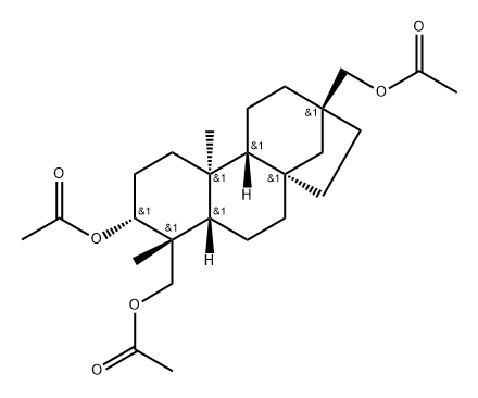 Beyerol, dihydro-, triacetate (7CI) Structure