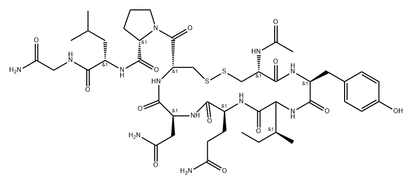 N-acetyloxytocin Structure