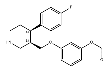Paroxetine EP IMpurity E Structure