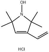 1H-Pyrrole, 3-ethenyl-2,5-dihydro-1-hydroxy-2,2,5,5-tetramethyl-, hydrochloride (1:1)