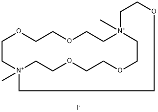 4,7,13,16,21-Pentaoxa-1,10-diazoniabicyclo[8.8.5]tricosane, 1,10-dimethyl-, iodide (1:2)